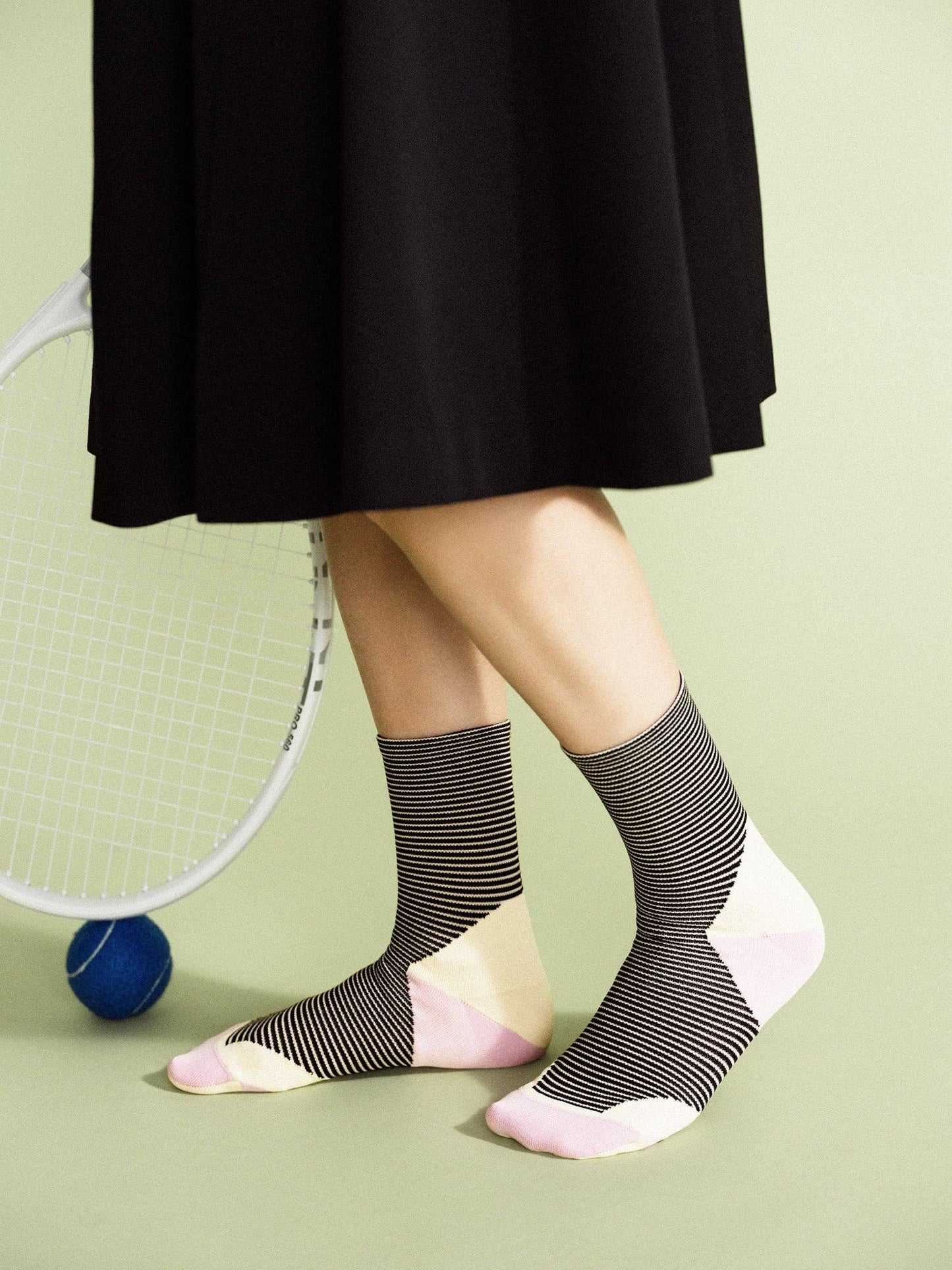 Ping Pong Sporty Crew: Black / OS